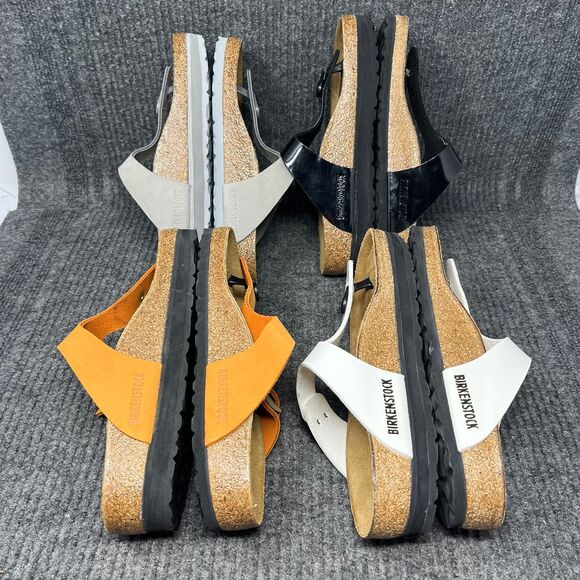 READ 4X‎ New Birkenstock Gizeh Sandals Left LLD Leg Length Discrepancy Women’s 5 - Picture 3 of 10